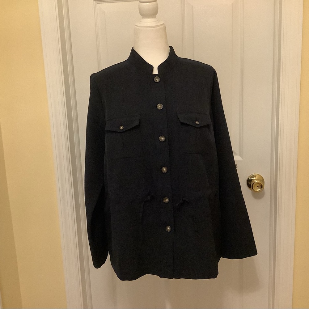 NWT!  J.Jill Wearever Anorak Jacket